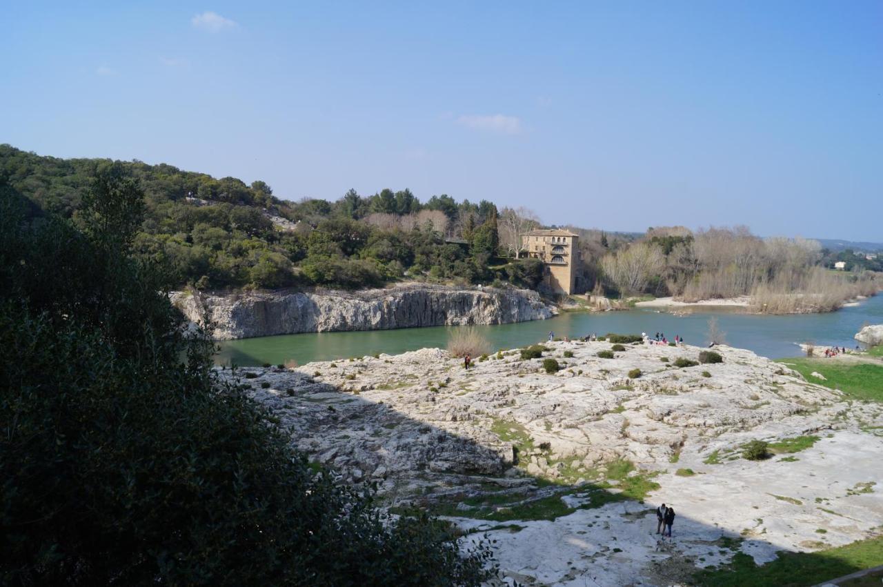 Confortable Villa De Vacances Entre Nimes, Le Pont Du Gard, Uzes, Arles, Avignon Marguerittes Exterior foto